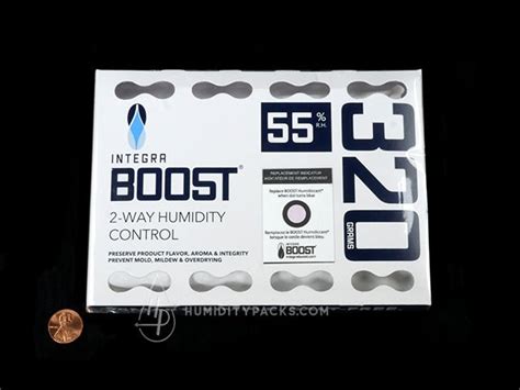 Integra Boost 320 Gram Two Way Humidity Packs (55%) 5/Box