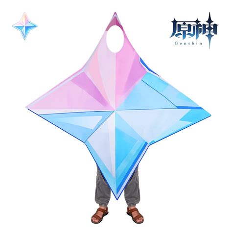 Genshin Impact Primogems Doll Cosplay Costume Anime Uniform Halloween Party Unisex Cosplay