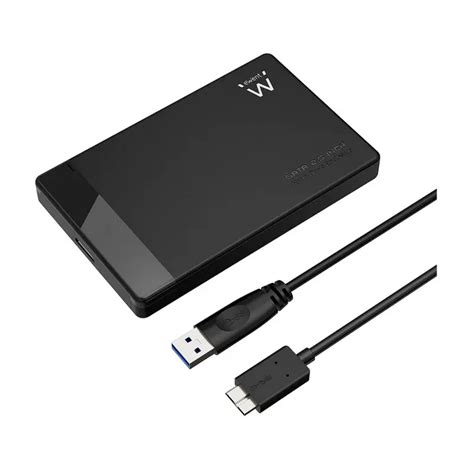 Caixa Externa Ewent Ew Usb Gen Usb Sata Hdd Ssd Preta