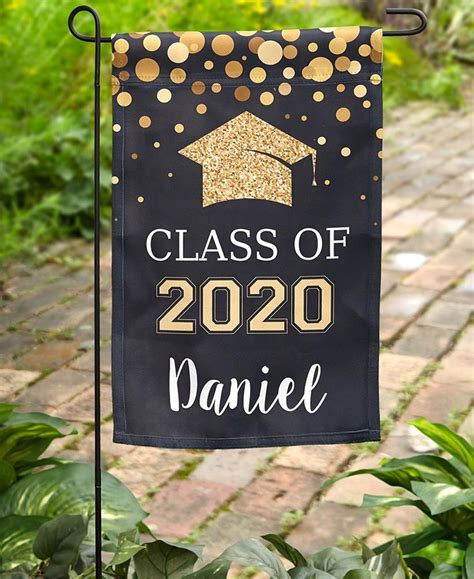 Personalized Graduation Garden Flag Personalized Graduation Lakeside