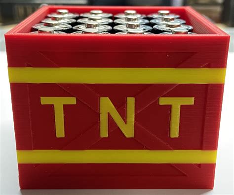 MMU Crash Bandicoot TNT/Nitro AA Battery Boxes by muddymaker | Download free STL model ...