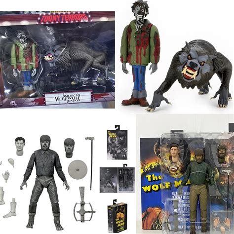 Neca The Wolf Man Universal Monsters Toony Terrors An American Werewolf