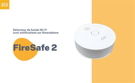 D Tecteur De Fum E Connect Wi Fi Konyks Firesafe Alerte Sur