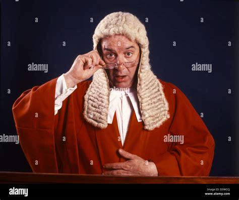 British Courtroom Judge