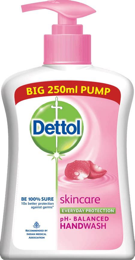 Dettol Liquid Handwash Pump Skincare 200ml Dettol India Dettol India