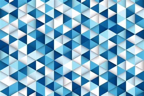 Download Geometry Pattern Blue Abstract Triangle Abstract Blue 4k Ultra ...