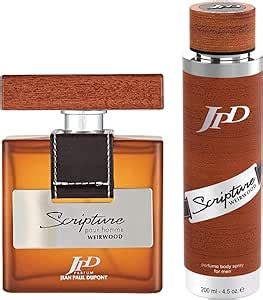 JPD Parfum Jean Paul Dupont Scripture Weirwood Perfume Gift Set For Men