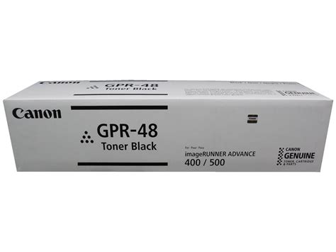 Canon Gpr B Aa Black Toner K Genuine Oem Retail Box Quick