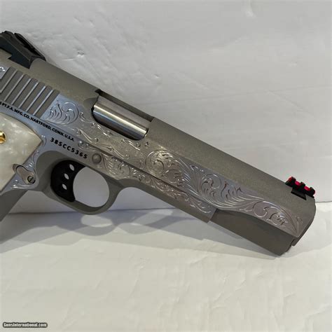 Colt O Ccs Super Competition Series Custom Hand Engraved