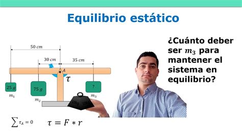 Balanza En Equilibrio Estatico Momento De Fuerza O Torque YouTube