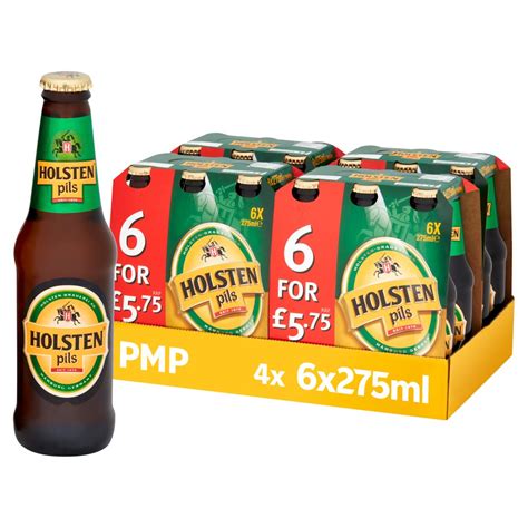 Holsten Pils Lager Beer 6 X 275ml Pm £5 75 Bottles Bb Foodservice