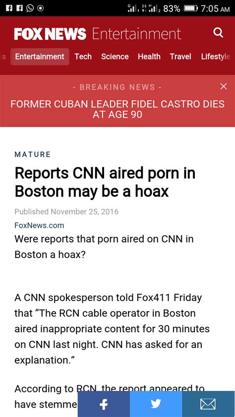 CNN Accidentally Broadcasts Minutes Of Hardcore Porn TV Movies Nigeria