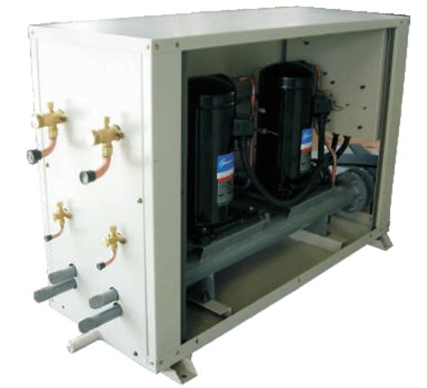 Water Cooled Condensing Units For Split Type Air Conditioner