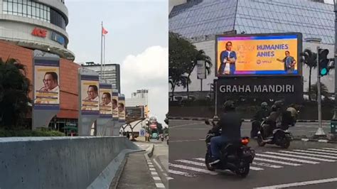 Cara Unik Pendukung Anies Baswedan Kampanye Pakai Videotron Tuai Pujian