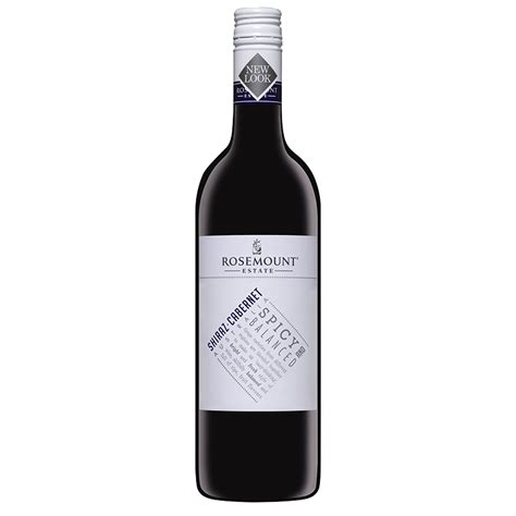 Rosemount Estate Shiraz Cabernet 750ml Elegantly Red