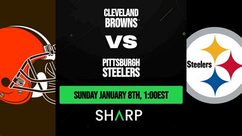 Cleveland Browns Vs Pittsburgh Steelers Matchup Preview January 8th