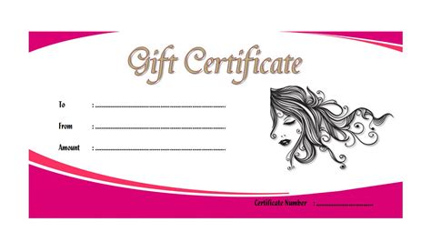 Free Printable Pedicure Certificate