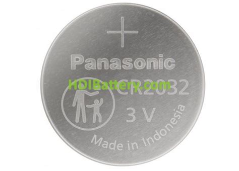 Pila De Litio Panasonic CR2032 3V