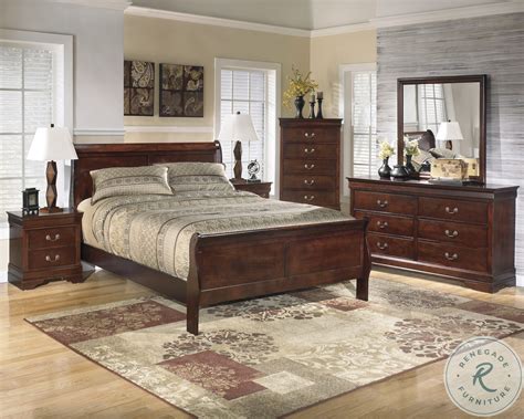 alisdair sleigh bedroom set  ashley    coleman furniture