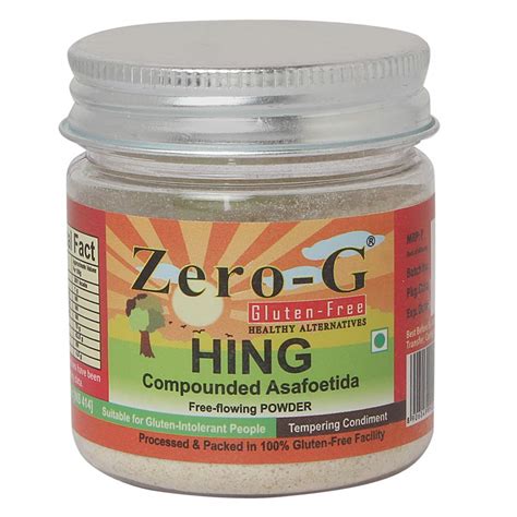 Zero G Gluten Free Pure Hing Gram Asafoetida Powder Hing