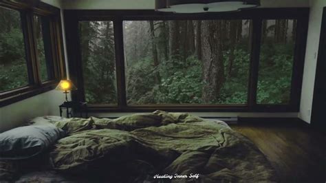 Relaxing Forest Bedroom Cozy Bedroom Cozy Cabin Bedroom In Forest