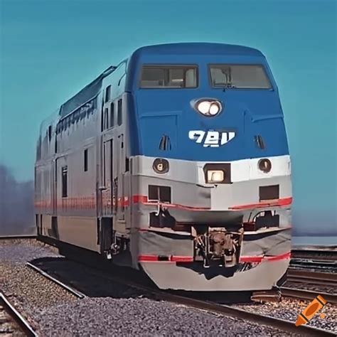 Amtrak P42 Locomotive On Craiyon