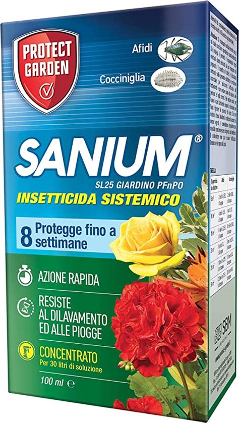 Sanium Sl Da Ml Insetticida Sistemico Per Giardino Pfnpo Green