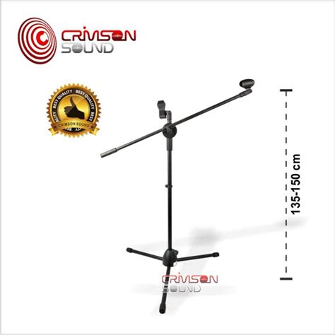 Jual Stand Mic Lantai Crimson CR 103 Tinggi 135 150 CM Shopee Indonesia