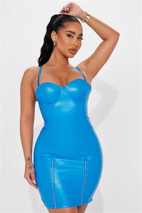 Zoned In Mini Dress Blue Fashion Nova Dresses Fashion Nova