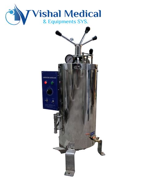 Litre Vertical Double Drum Surgical Autoclave Automation Grade