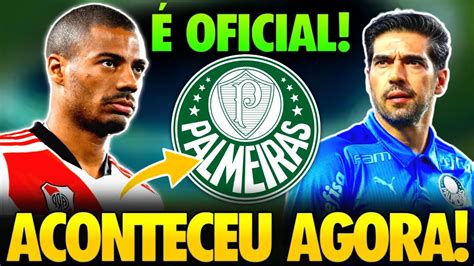 BOMBA NINGUÉM ESPERAVA ABEL FERREIRA APROVOU SAIU CONTRATAÇÃO AGORA