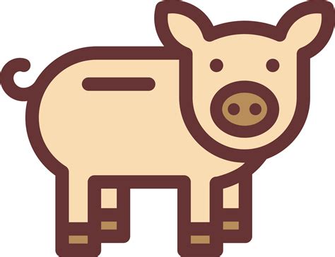 pig illustration vector 23291089 Vector Art at Vecteezy