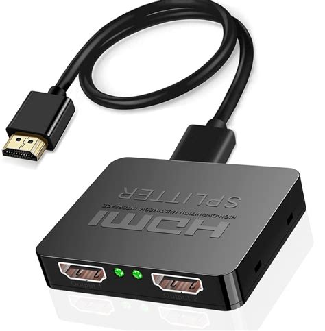 Yiany R Partiteur Hdmi Entr E Sorties K D P Hdmi Pour