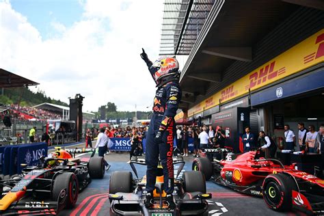 2023 Belgium F1 Gp Final Results Of The Race As Max Verstappen Wins