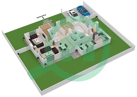 Floor Plans For Type Signature B Bedroom Villas In Nasma Residence