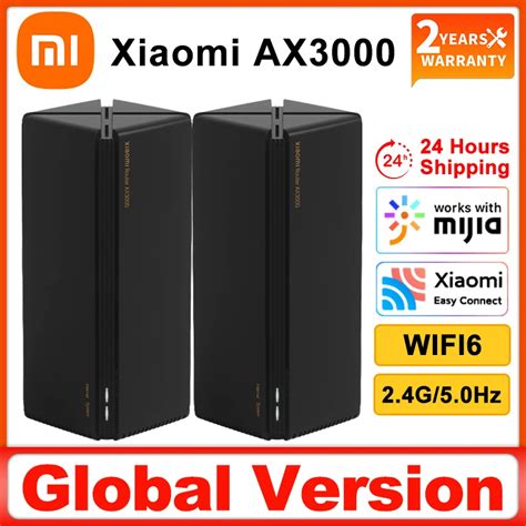 Xiaomi Enrutador Inal Mbrico Ax Amplificador Gigabit Wifi Mesh