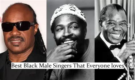 Black Male Singers 35 Best Male Black Singers Of All Time