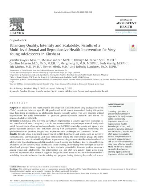 Balancing Quality Intensity And Scalability Results Of A Multi Level