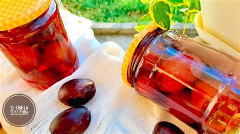 Si Te Bejme Komposto Kumbulle Per 15 Min Plum Compote Recipe YouTube