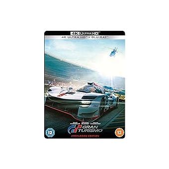 Gran Turismo Based On A True Story Blue Steelbook Blu Ray K Ultra Hd