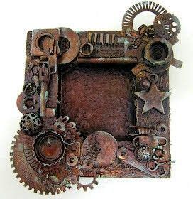 Pin By Gypsy Zen On Steampunk Mixed Media Crafts Steampunk