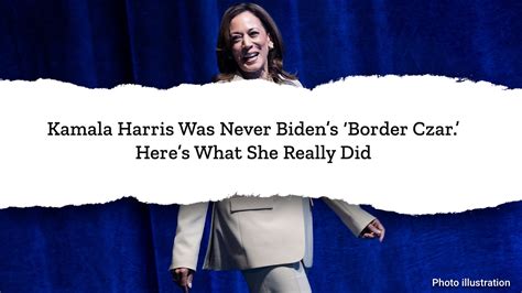 Liberal Media Claims Kamala Harris Was Never Border Czar