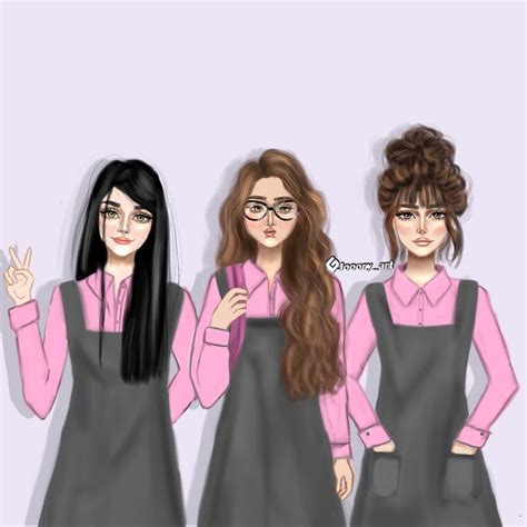 Imagenes De 3 Mejores Amigas Tumblr Animadas