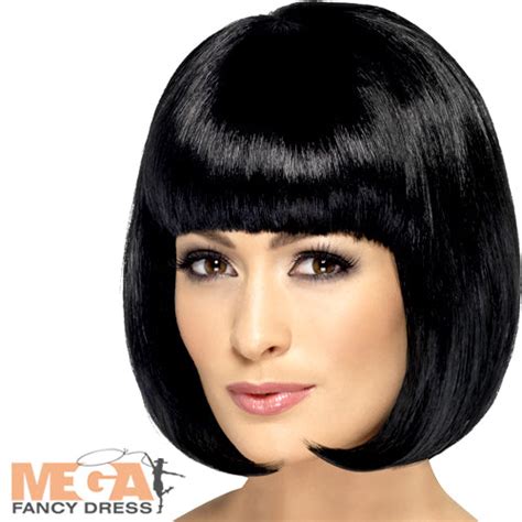 Black Partyrama Wig Mega Fancy Dress Uk