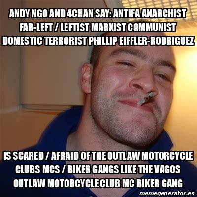 Meme Greg Andy Ngo And 4Chan Say Antifa Anarchist Far Left Leftist