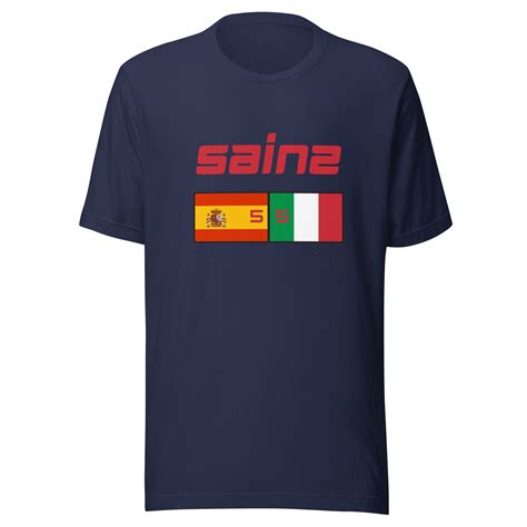 Formula Carlos Sainz Racing Circuit T Shirt USA Grand Prix 2023 Race