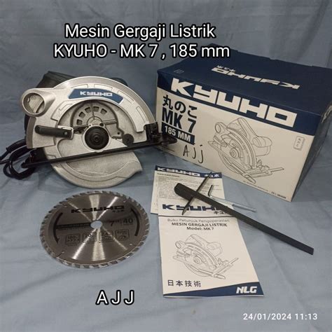 Jual MESIN GERGAJI CIRCULAR SAW GERGAJI POTONG KAYU KYUHO MK 7 185 Mm