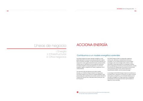 PDF Líneas de negocio AccIOnA eneRGÍA Informe Anual