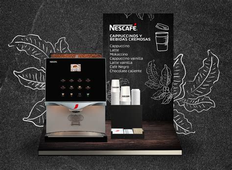 Máquina dispensadora de café para negocio NESCAFÉ ATP 60