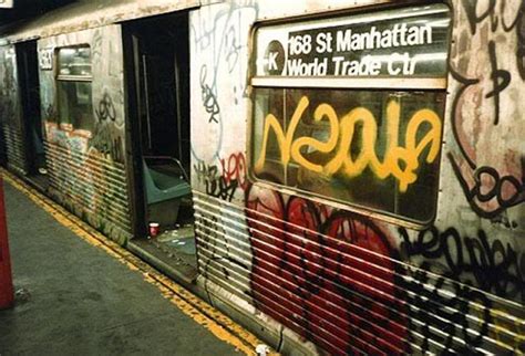 Momentos Del Pasado Los Graffitis Del Metro De Nueva York En Las